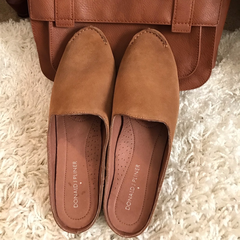 Donald j Pliner suede shoe